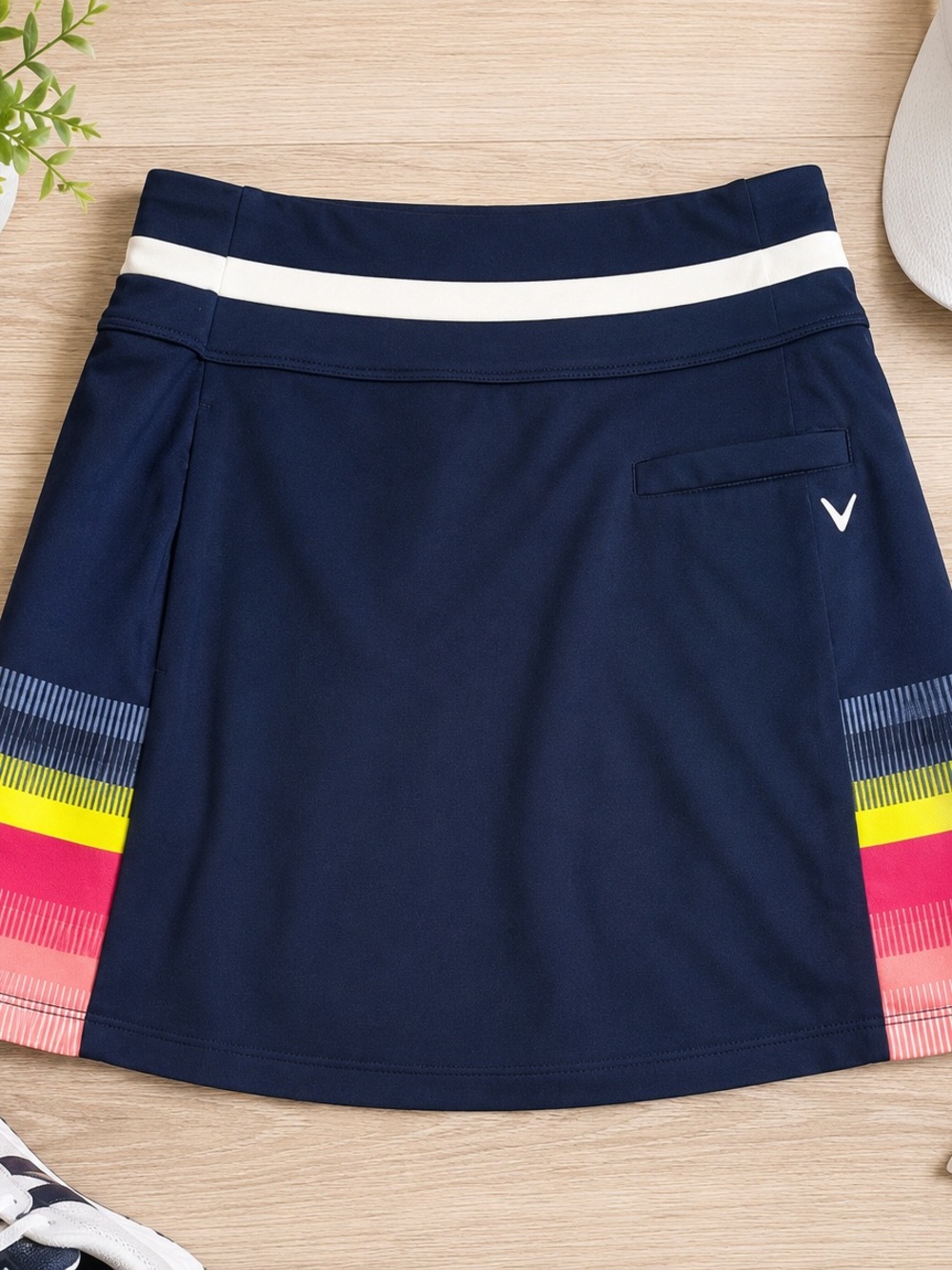 Callaway Opti-Dri Navy Golf Skort Women’s Large athletic skirt